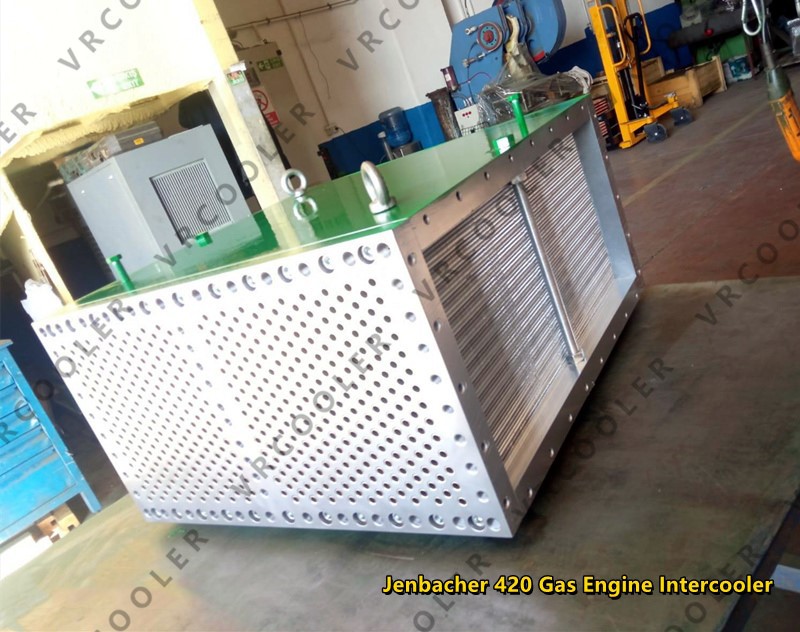 Intercooler for gas engine Jenbacher JGS 420 (stainless steel) Intercooler for gas engine Jenbacher JGS 420 (stainless steel)