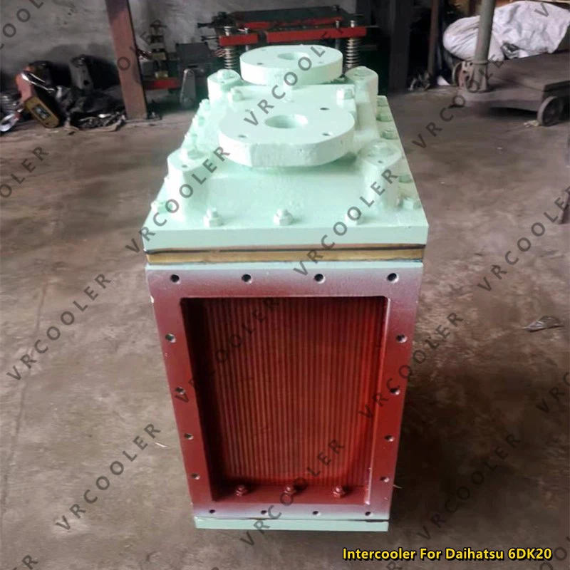 Aftercooler Intercooler for Daihatsu Marine Main Engine Aftercooler Intercooler for Daihatsu Marine Main Engine